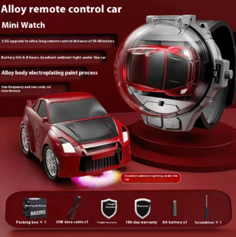 MiniDrive Remote Control Car – Electric Mini Car with Watch Control