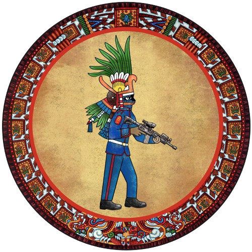 The Sgt Huitz 2.0 T-Shirt by La Linea MEXUSMAR