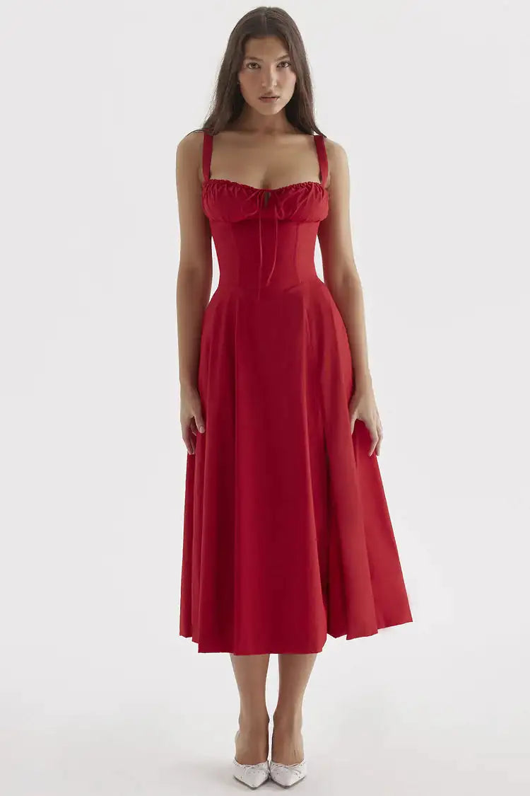 Elegant Vintage Pleated Dresses - # GIAA231710007