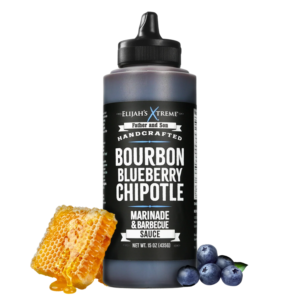 Salsa BBQ y Adobo de Arándanos, Chipotle y Bourbon
