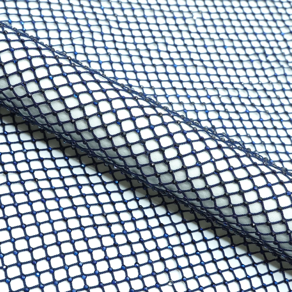 Tela de red de pesca Enigma Diamond | Blue Moon Fabrics