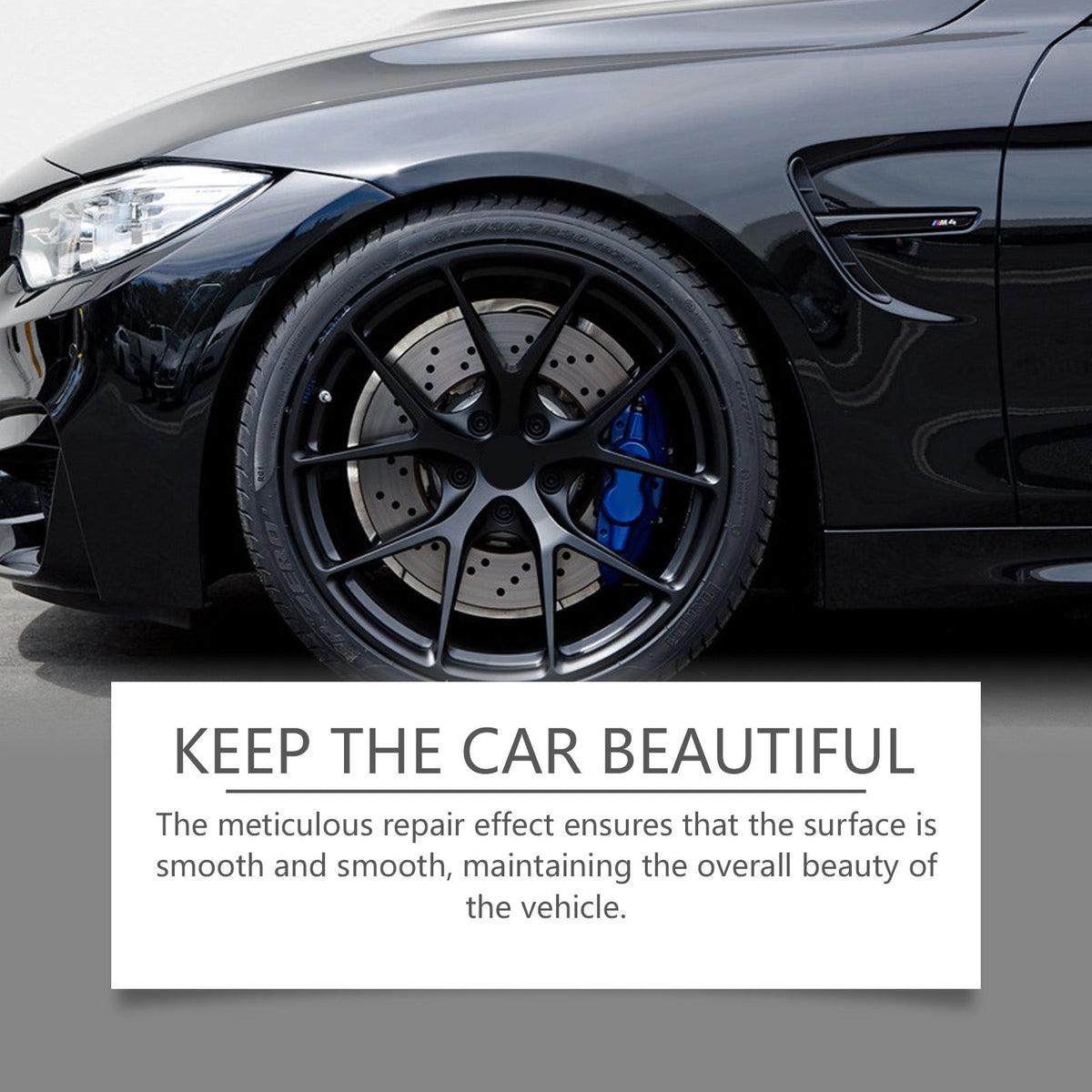Black Car Wheel Scratches Repair Pen Car Paint Scratches Scratches Decontamination Repair Paint Pen