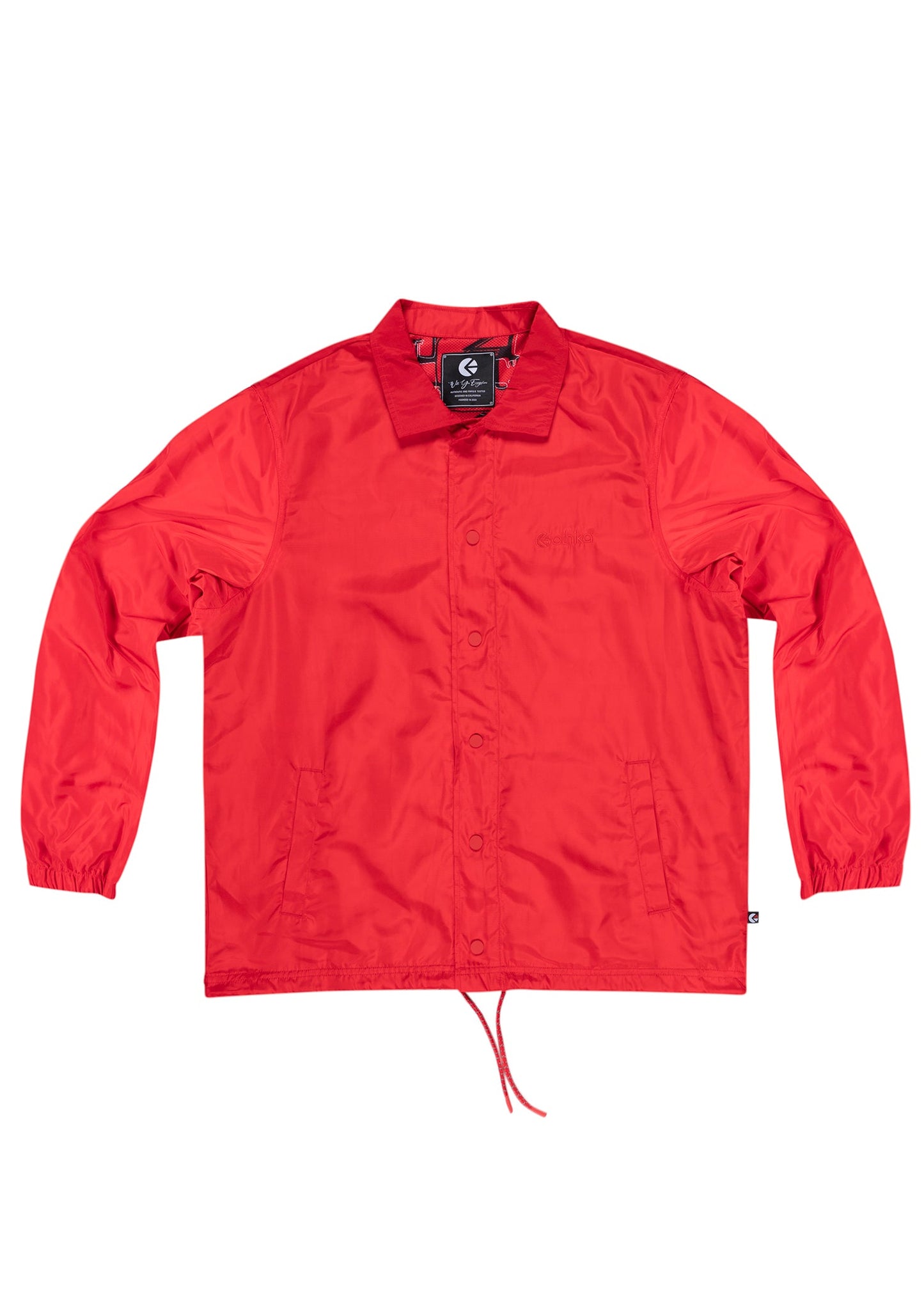 Red | Mens Coach Jacket