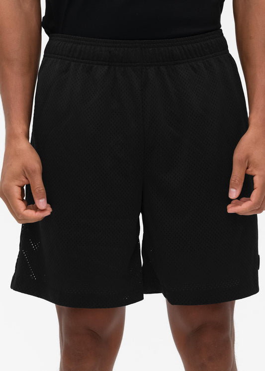 Negro - 7" de entrepierna | Pantalón corto de baloncesto para hombre