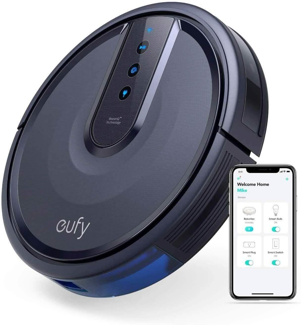 eufy RoboVac 25C Robotic Vacuum Cleaner Wi-Fi Smart Robot (Refurbished)