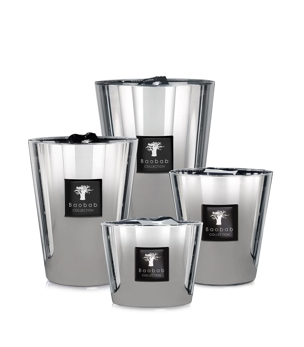 Baobab Platinum Candle