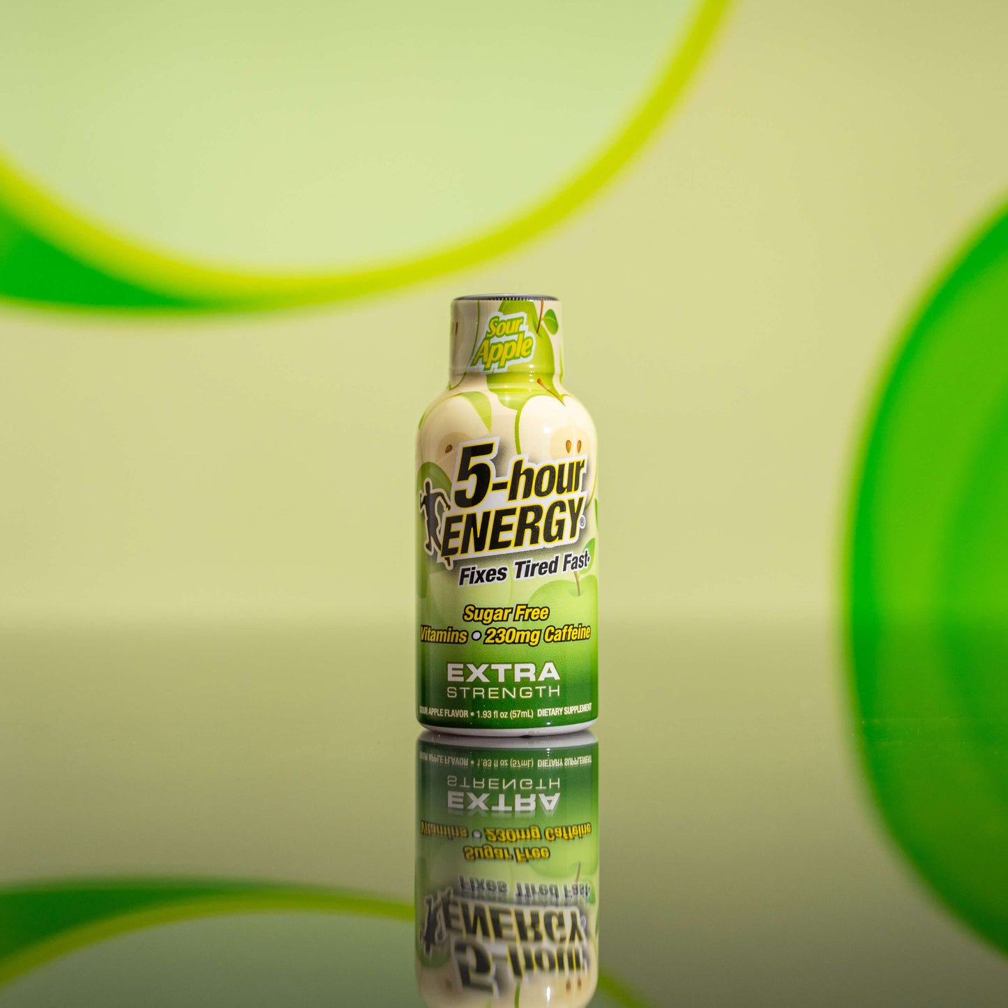 Shots de 5-hour ENERGY de potencia extra con sabor a manzana agria