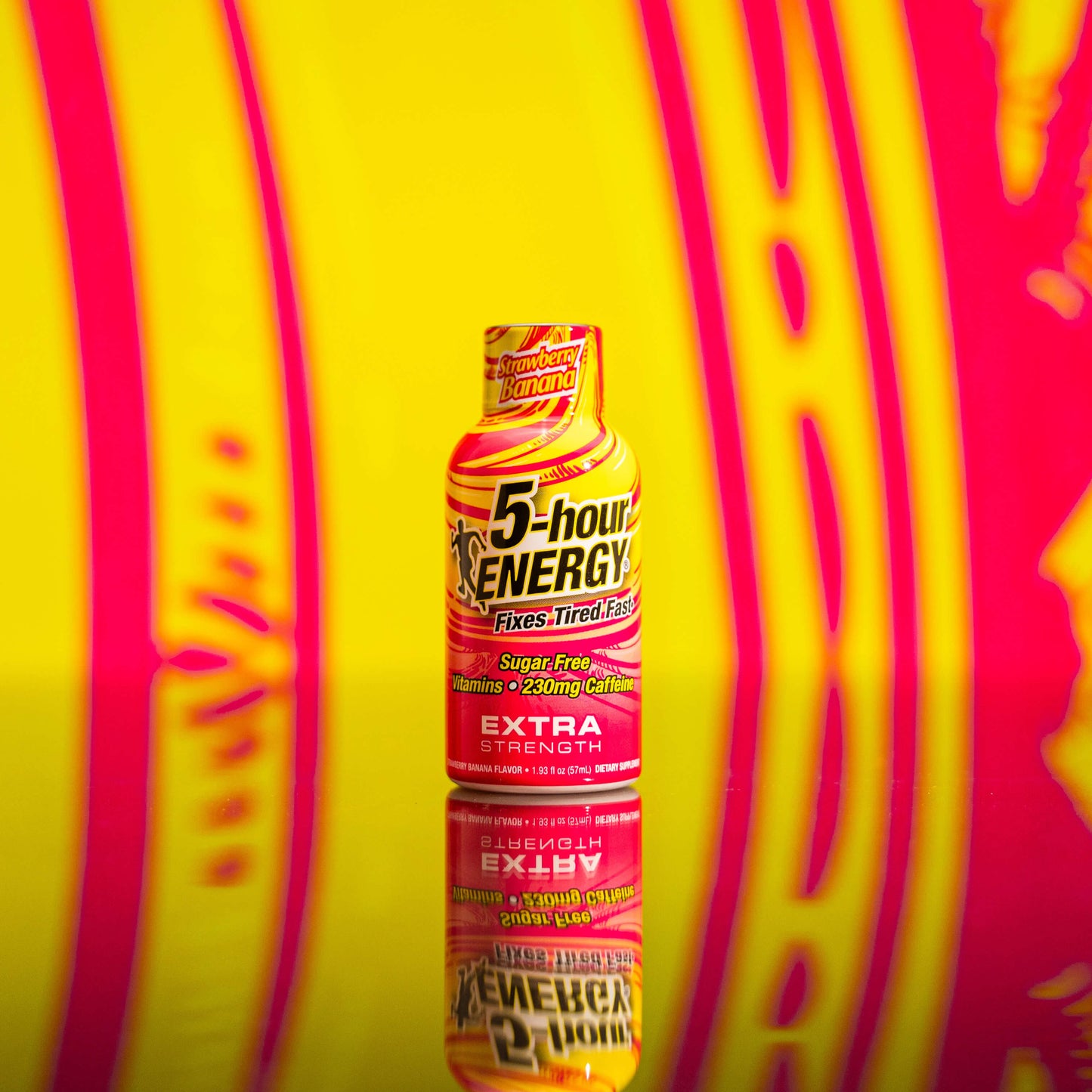 24 paquetes de chupitos de 5-hour ENERGY extra fuerte, sabor fresa-plátano, 1.93 fl oz