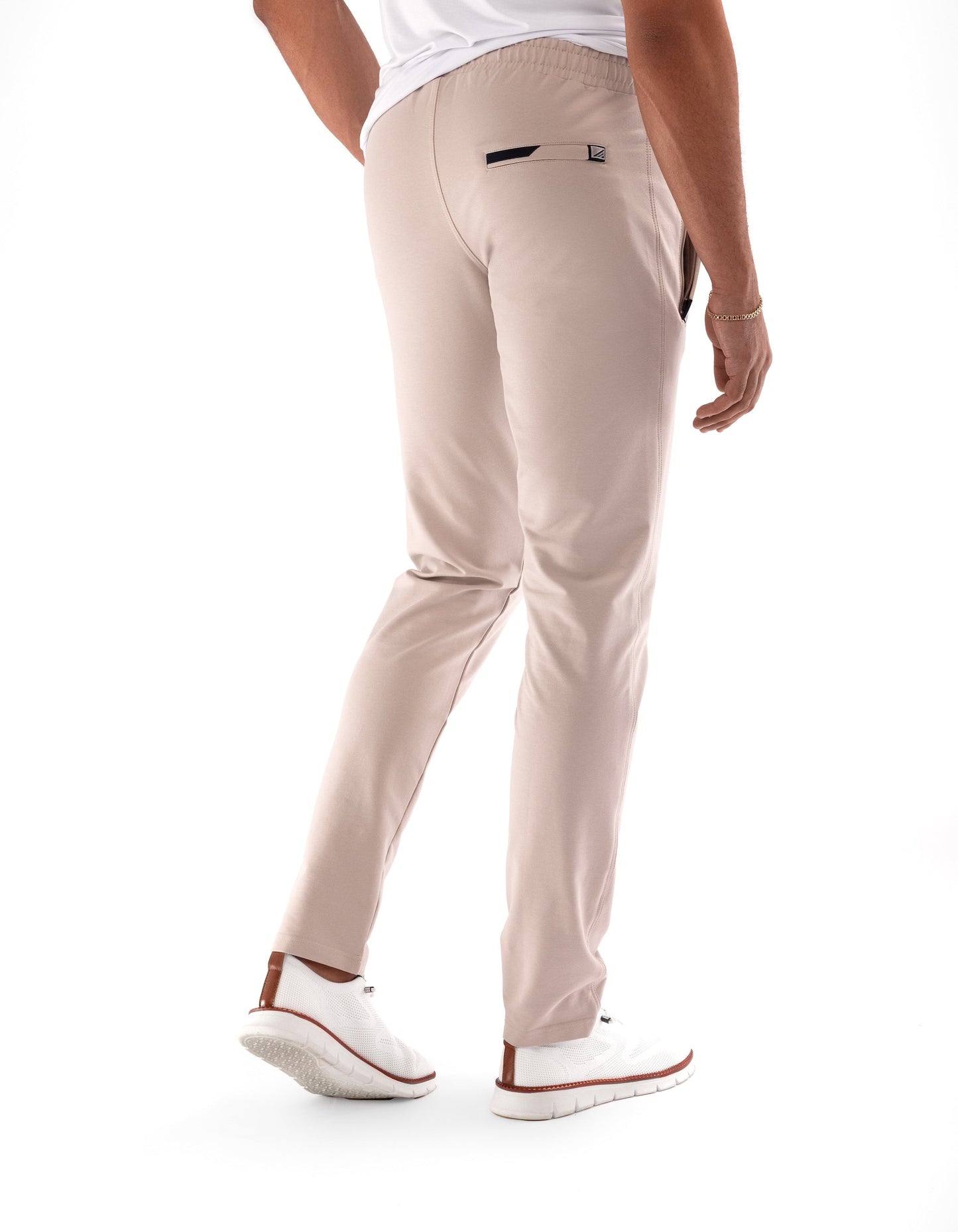 Pantalones de chándal deportivos de comodidad diaria - Ajuste cónico (talla alta)
