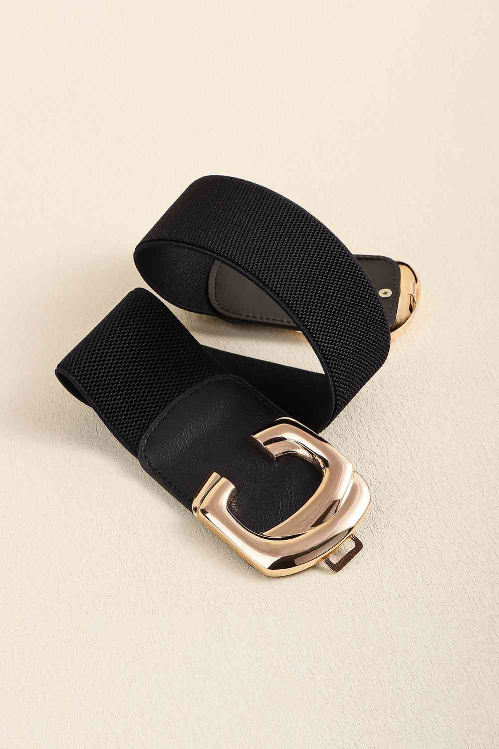 Stylish Essentials Wide Belt – Adjustable Comfort with Zinc Alloy Buckle See size chart under “more details”
