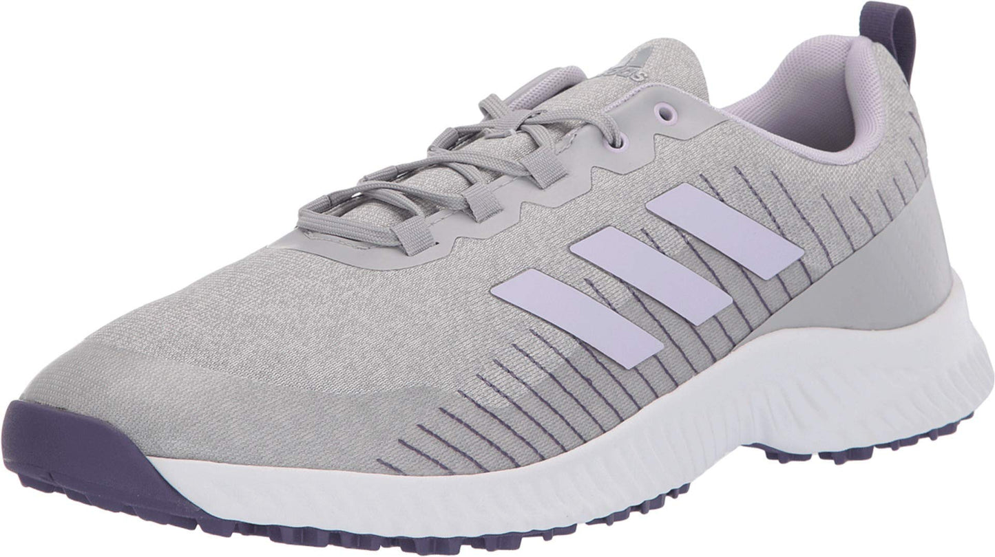 adidas Womens Response Bounce 2 Spikeless Golf Shoes Footwear White/Purple Tint/Grey Two 5.5