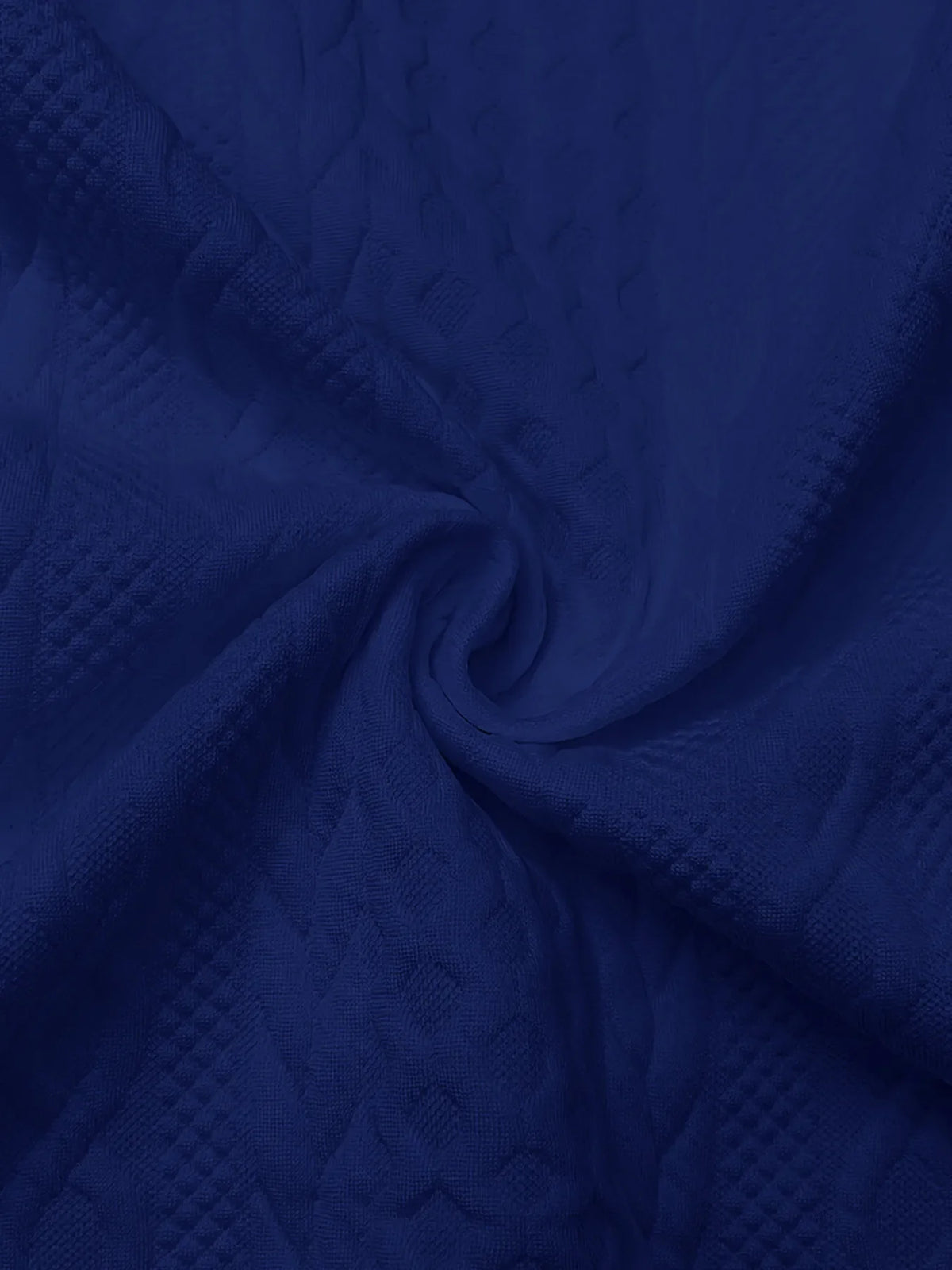 Texture Zip Up Long Sleeve Jacket