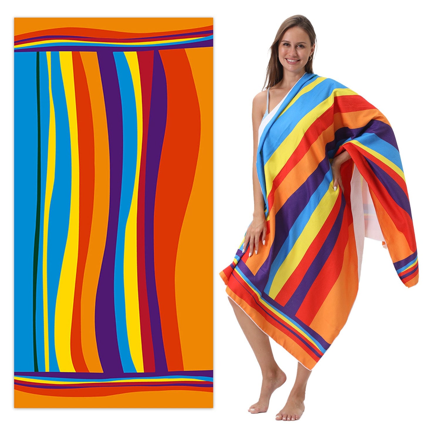 Dollar Beach Towel Digital Printing Large Bath Towel