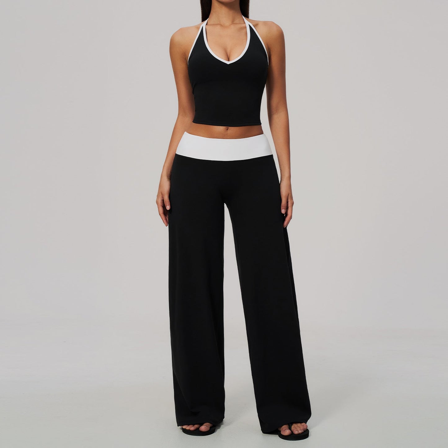 Quick-drying Fitness New Brushed Yoga Suit Set