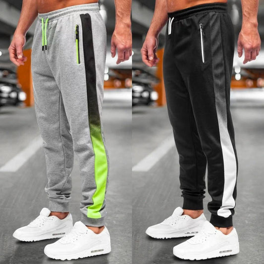 Pantalones deportivos casuales de hombre degradados para correr