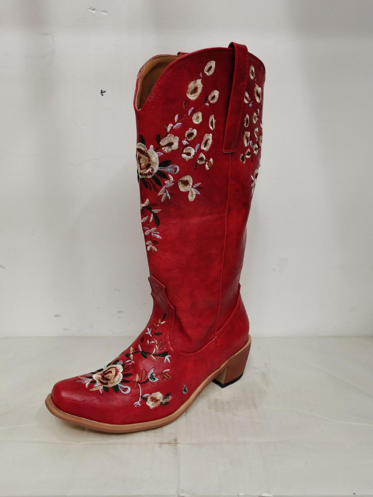 Retro Boots Embroidered Western Cowboy Bohemian