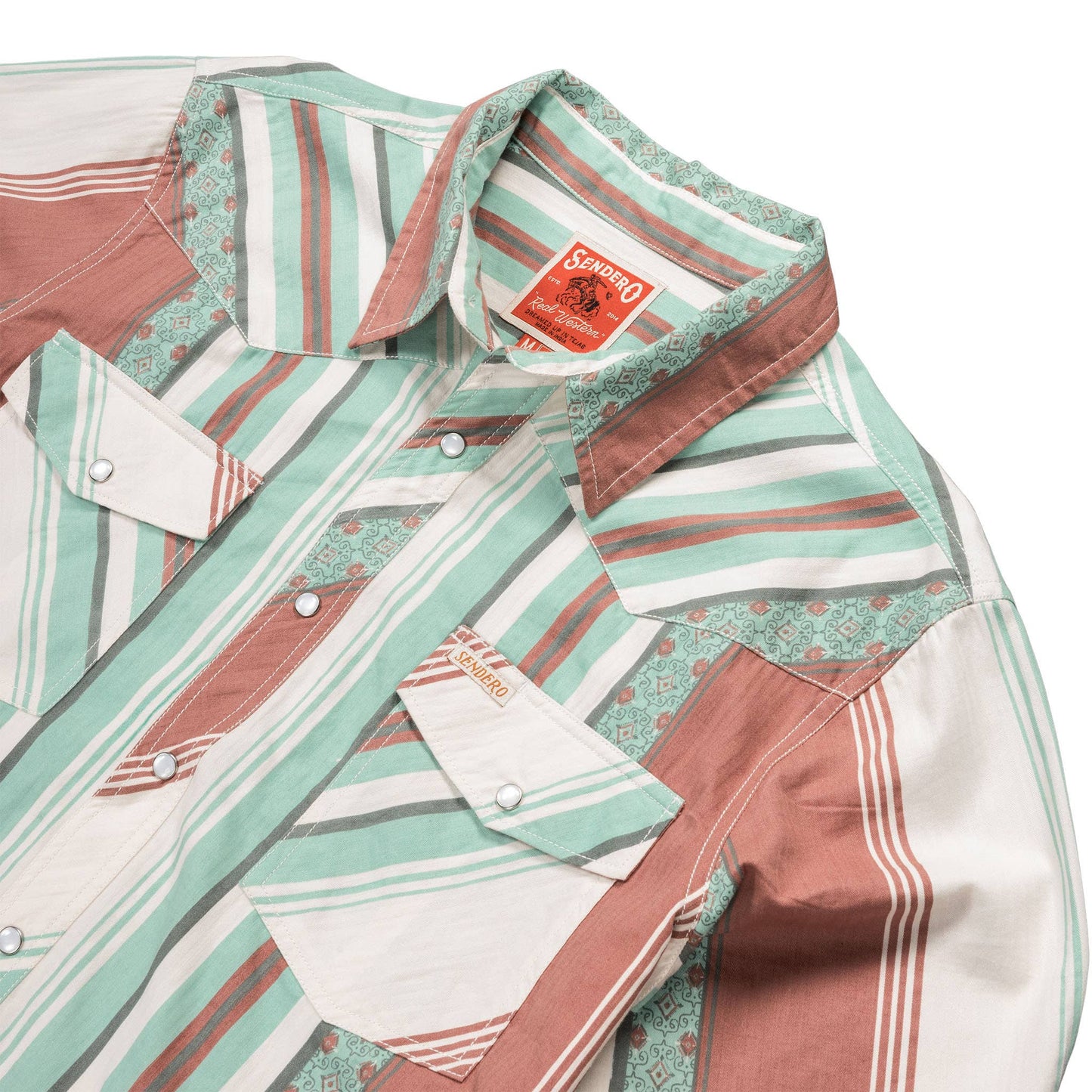 Serape Pearl Snap Shirt