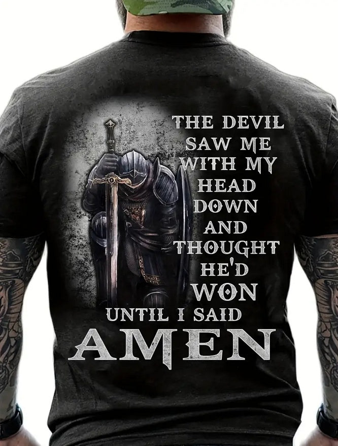 Men's Faith Based Short Sleeve Graphic T-shirt