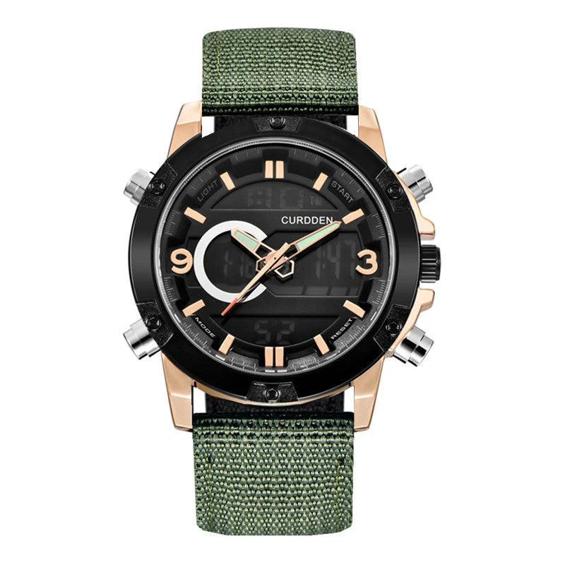 Men's Fashion Belt Multi-functional Watch