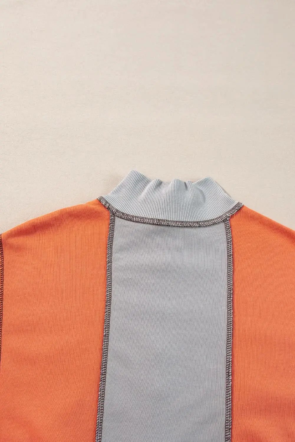Love Salve Colorblock Half Zip Sweatshirt — Cozy Fit Women's