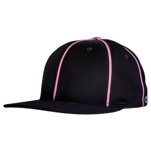 Richardson Flex-Fit Football/Lacrosse Officials Hat With Pink Piping