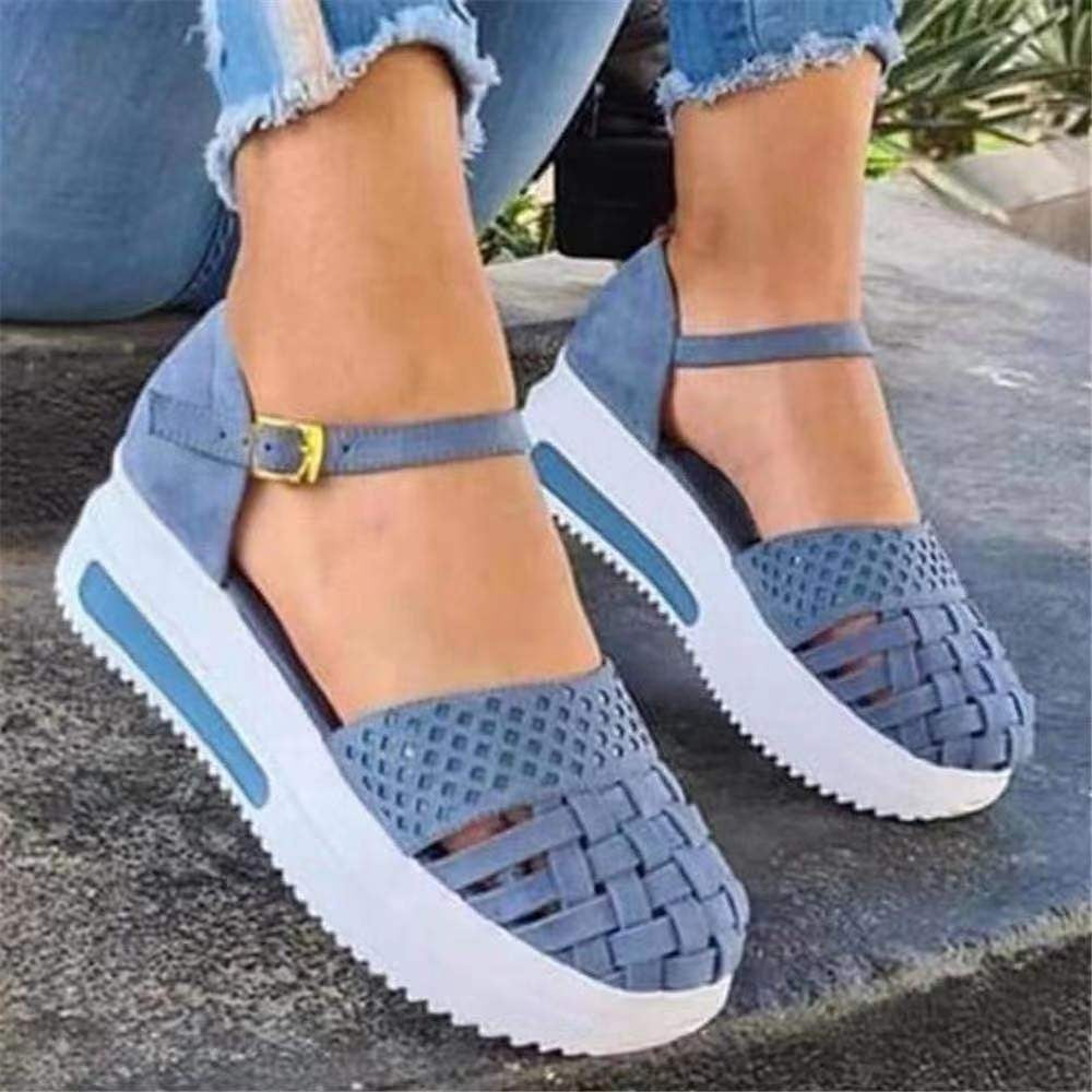 Women's Summer Fashion Thick Bottom Toe Cap Sandals
