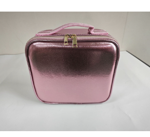 Golden Aurora Mother-Daughter Combo with LED Makeup Bag