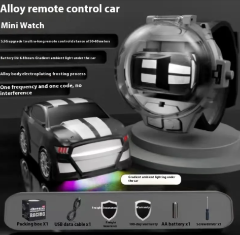 MiniDrive Remote Control Car – Electric Mini Car with Watch Control