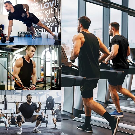 Sauna Sweat Vest Workout Tank Top Waist Trainer For Men Compression Workout Enhancing Vest