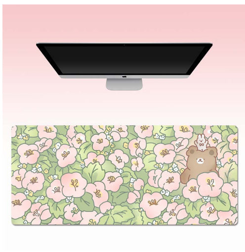 Flower Mouse Pad Super Cute Cartoon Laptop Keyboard Pad