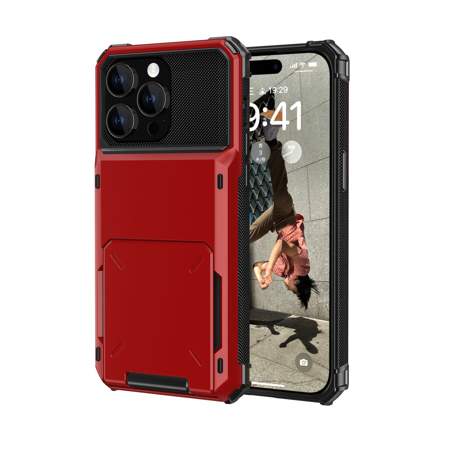 Fashionable Casual Flip Cover Shock-proof Phone Case