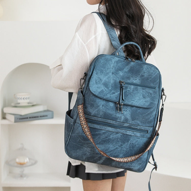 Retro College Students' Backpack