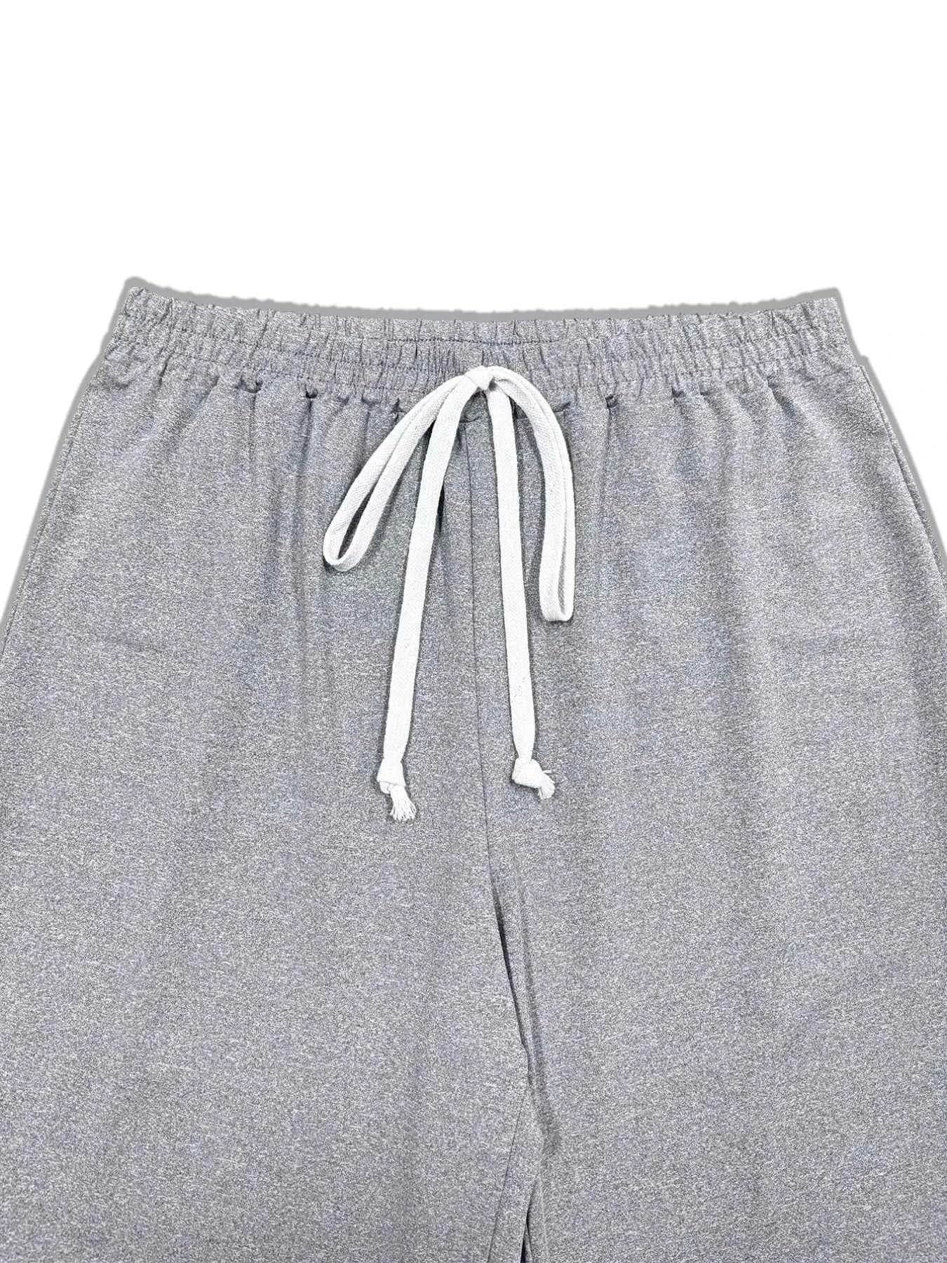 Pantalones de pernera ancha con rayas y contraste de talla grande