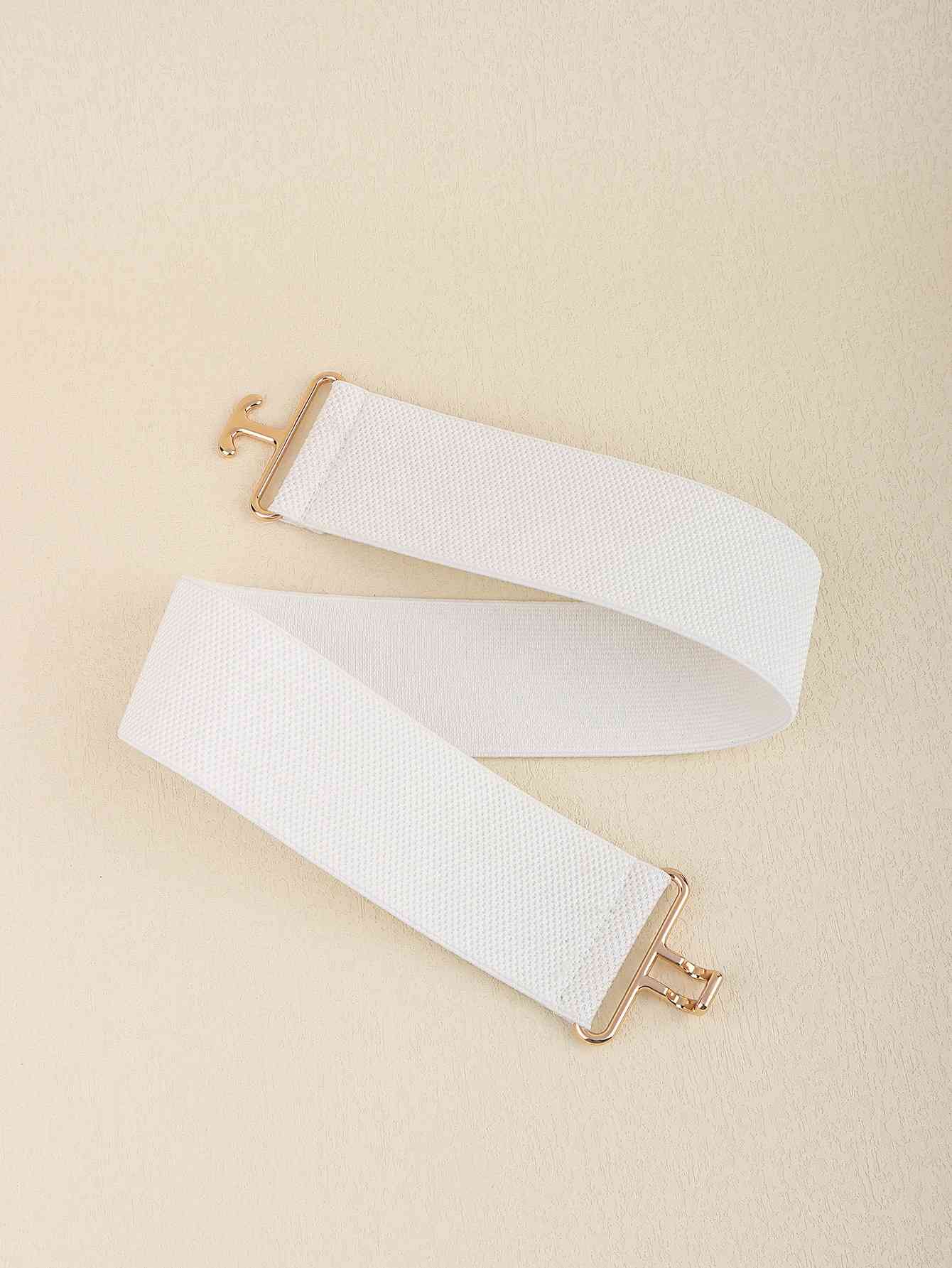 Cinturón ancho elástico StylishFit - Comodidad ajustable y diseño elegante. Consulte la tabla de tallas en "más detalles".