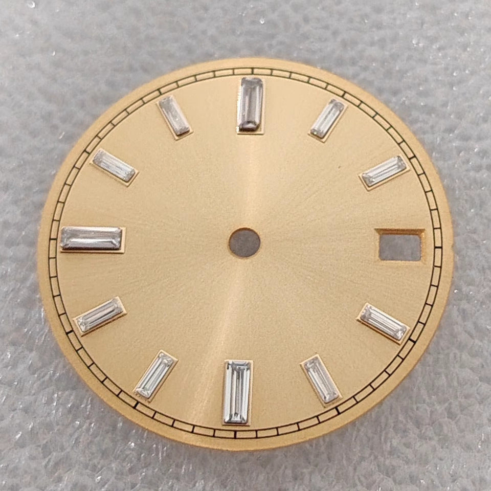 Watch Accessory 285mm Sunburst Dial With Stone-patterned Bezel, No Luminous Coating
