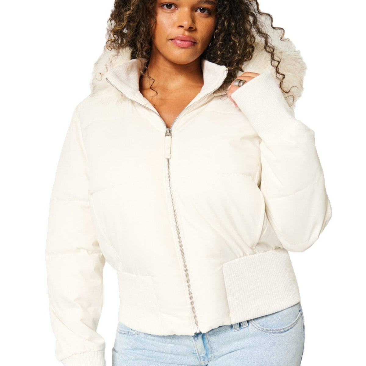 Casual Style Thermal Cotton-padded Coat