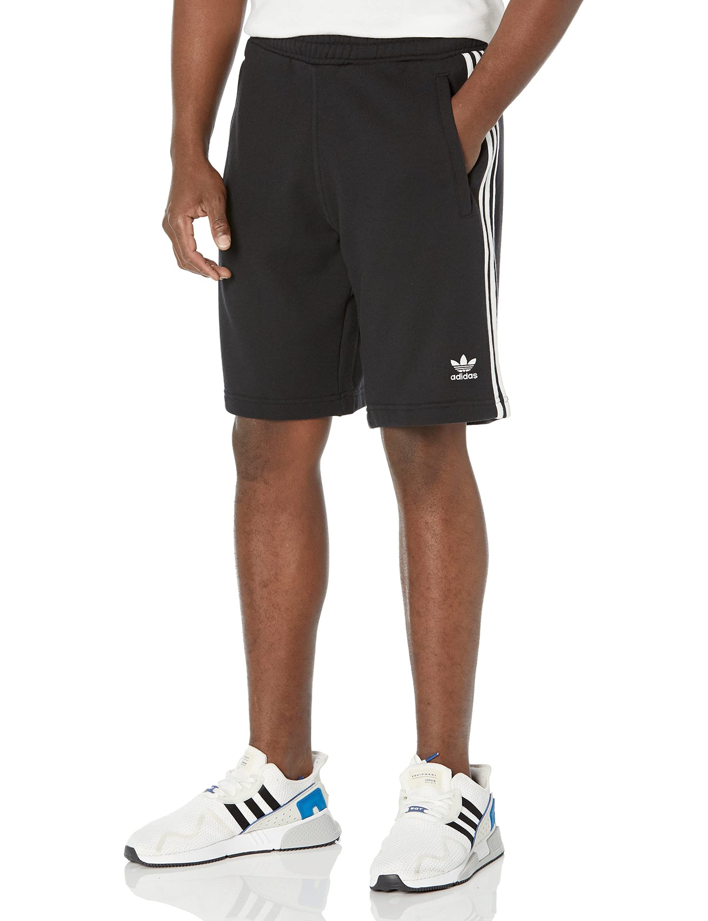 adidas Originals Mens Adicolor Classics 3-Stripes T-Shirt Black Large