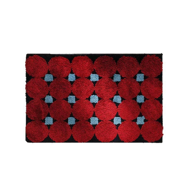 Water-absorbent Non-slip Geometric Lattice Floor Mat