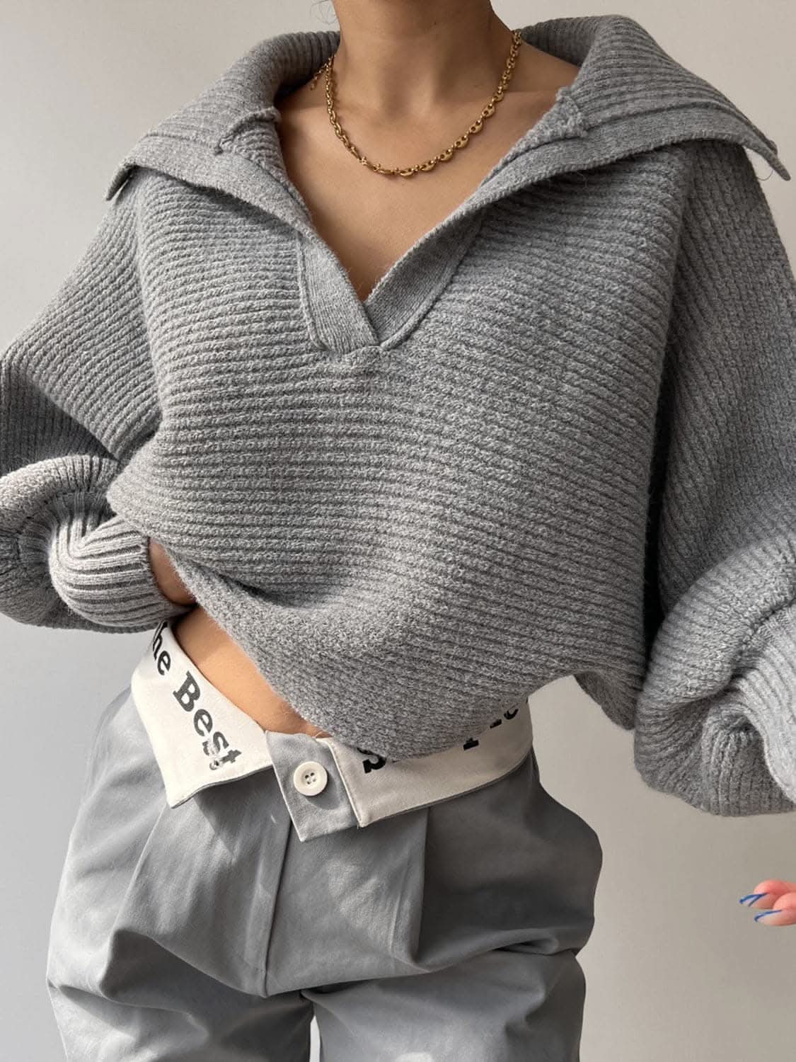 Sweaters Trendsi Johnny's cozy long sleeve sweater