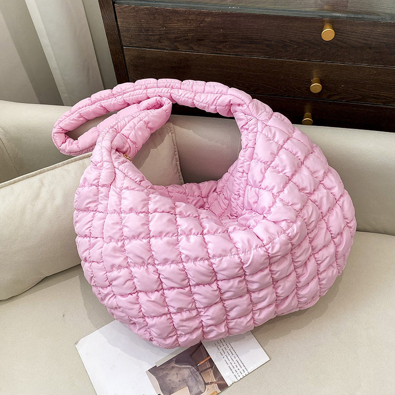 Down Jacket Shoulder Messenger Bag Travel Bag