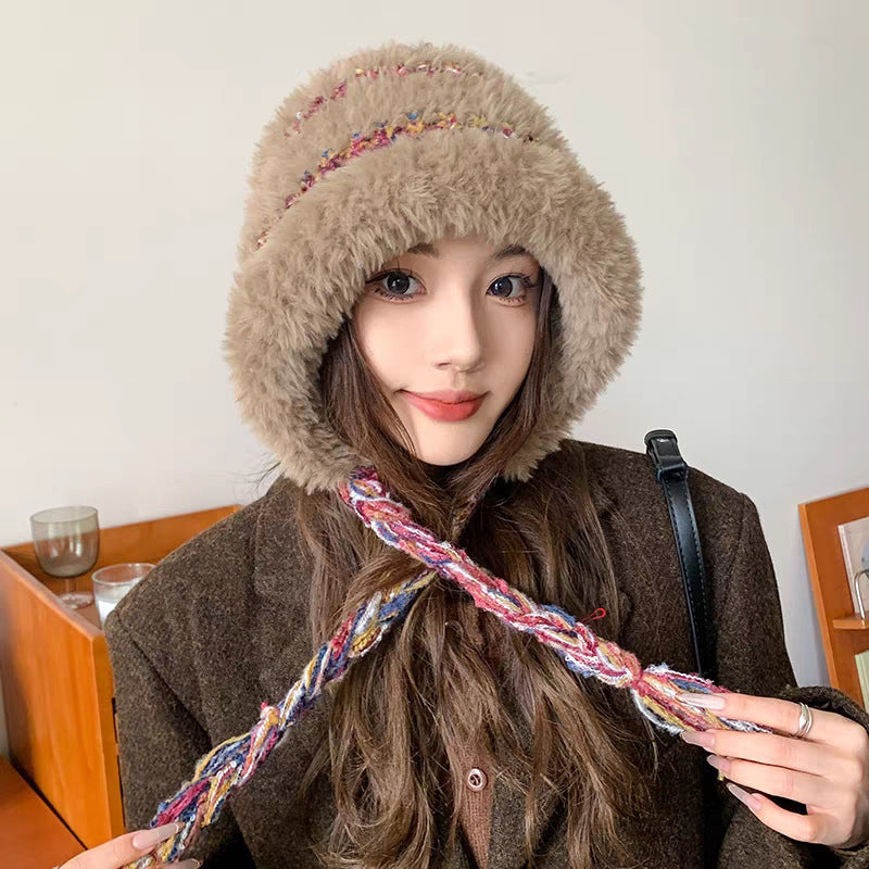 Gorro de punto para mujer a prueba de frío – Gorro versátil cálido de invierno