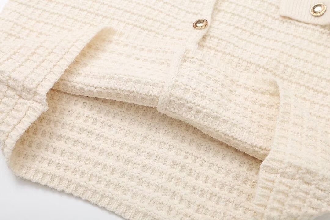 Winter New Women's Clothing Loose Leisure All-matching Knitted Coat