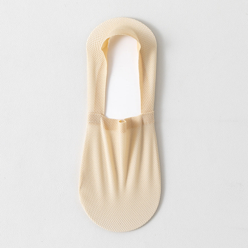 3-Pack Invisible Boat Socks – Breathable Low-Cut Socks