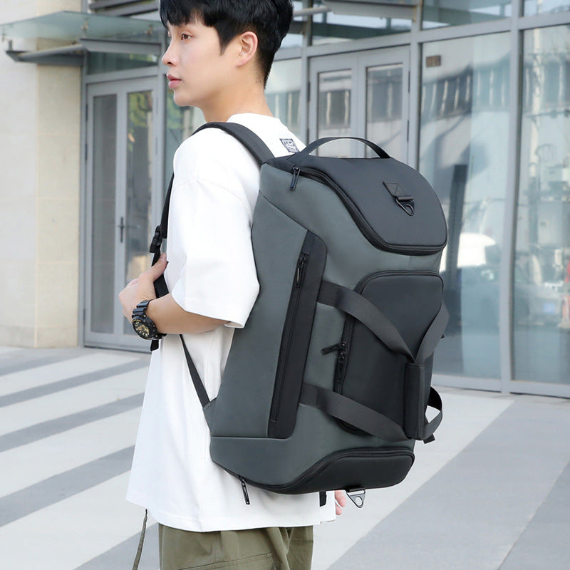 Travel For Outdoor Activities Large-capacity Leather-coated Luggage Bag