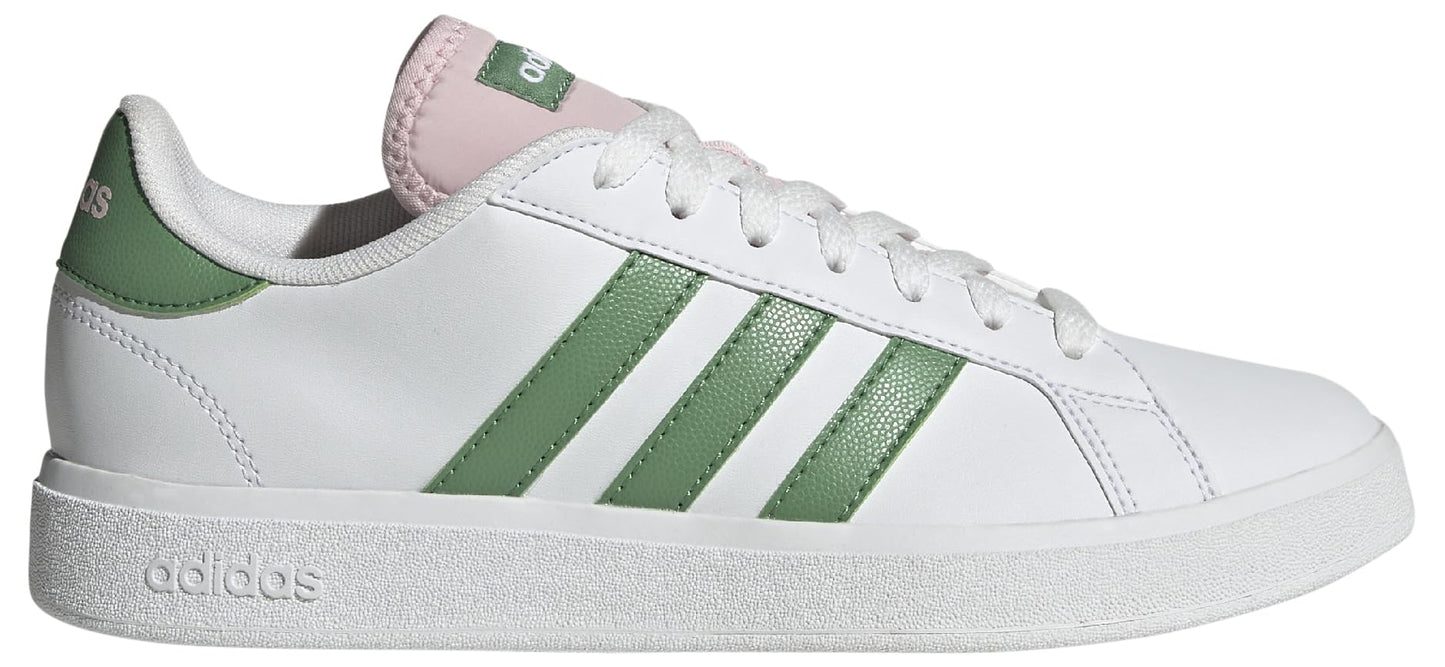 adidas Womens Non-Football Low Shoes Cloud White Preloved Green Clear Pink 7