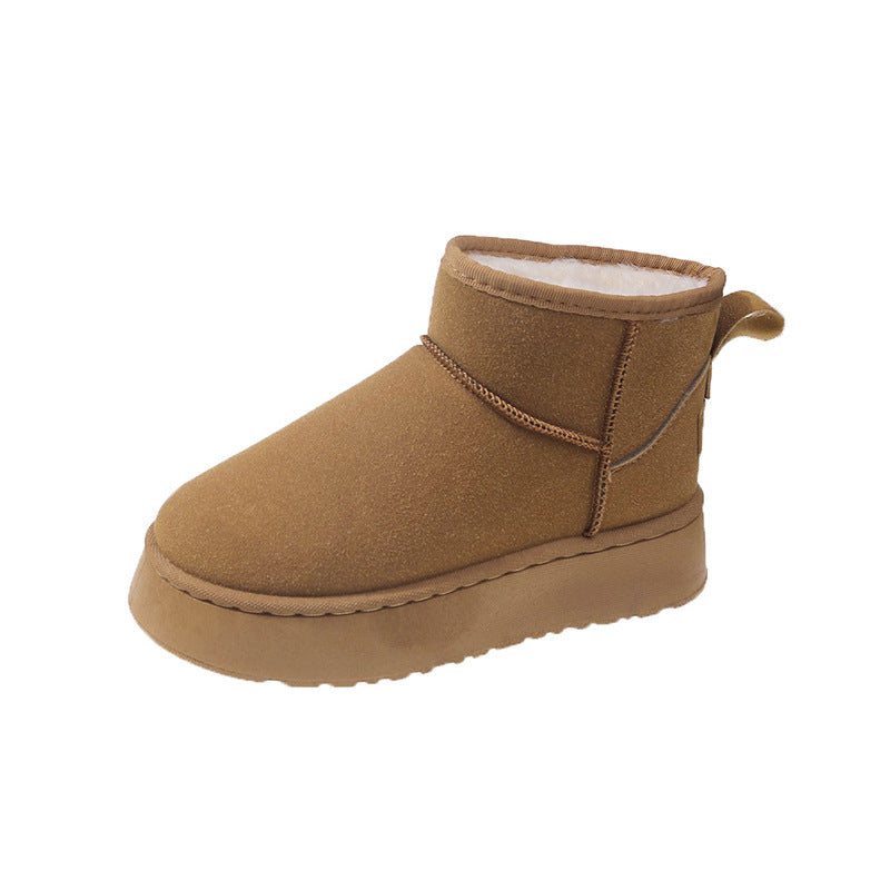 Women's Fur-Lined Outdoor Snow Boots