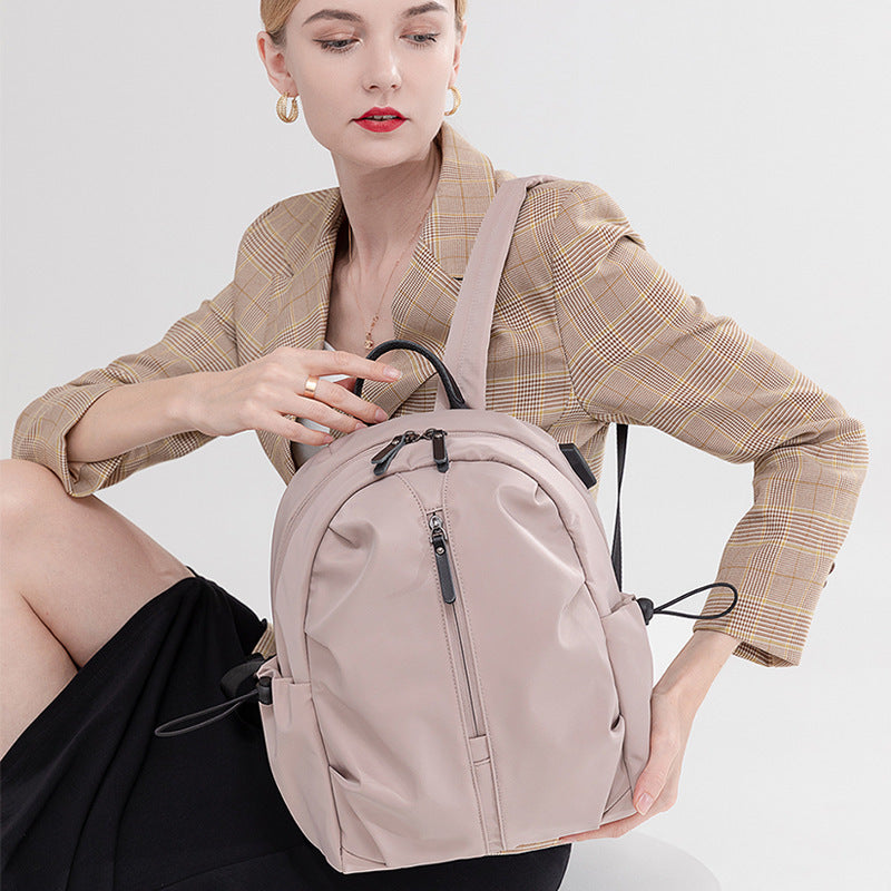 Business Multi-purpose Travel Backpack Women's Korean-style Simple