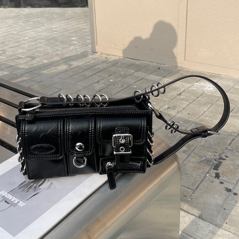 Women's Fashion Short Crossbody Baguette Bag Travel Bag