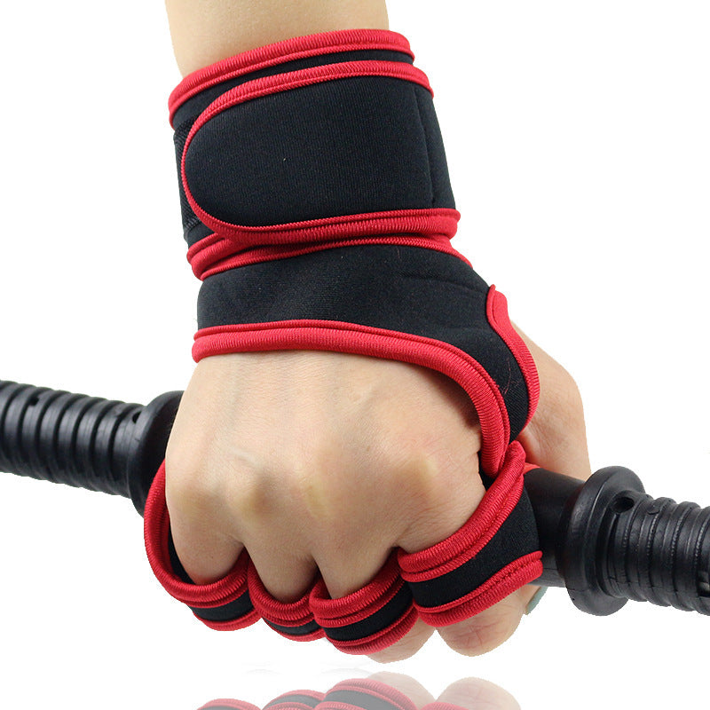 Grip Strength Band Fitness Gloves For Assisted Pull-ups