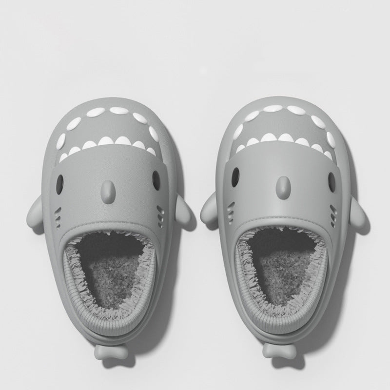 Unisex Shark Slippers Warm House Shoes